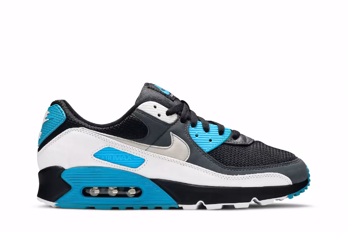 Nike Air Max 90 Black Blue, view 2