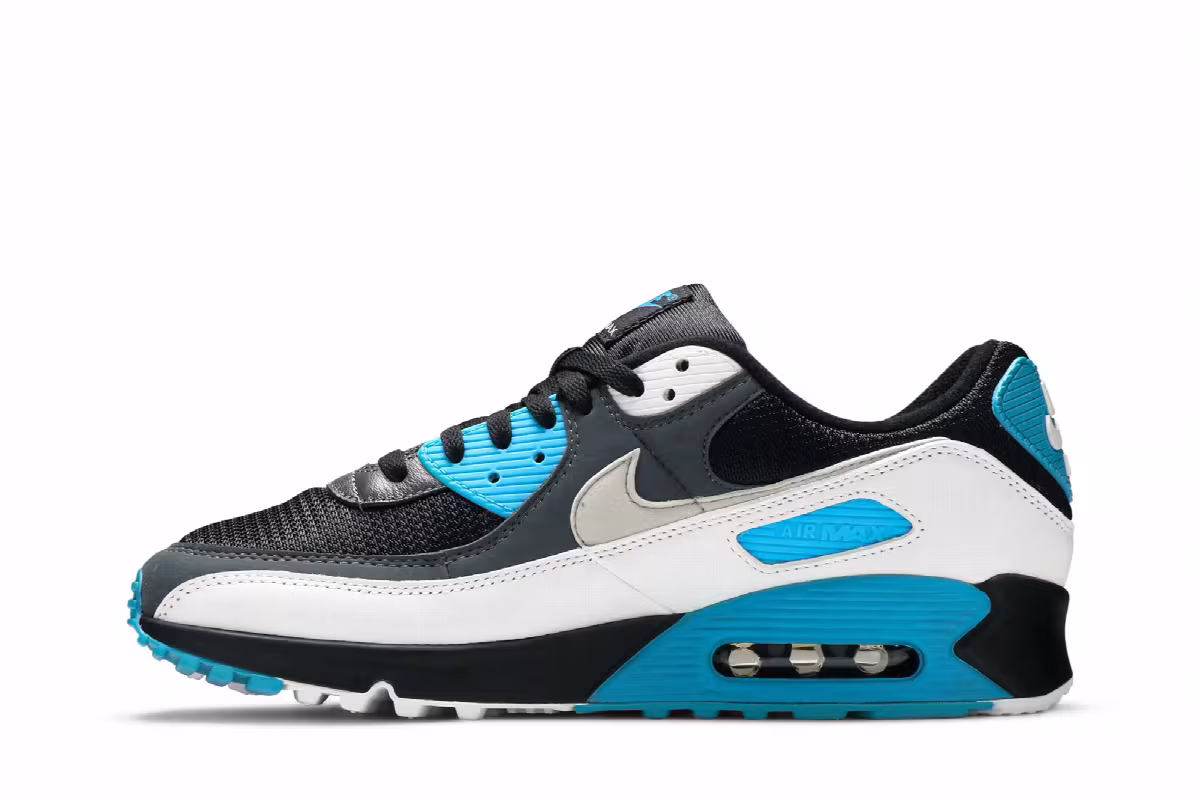 Nike Air Max 90 Black Blue, view 4