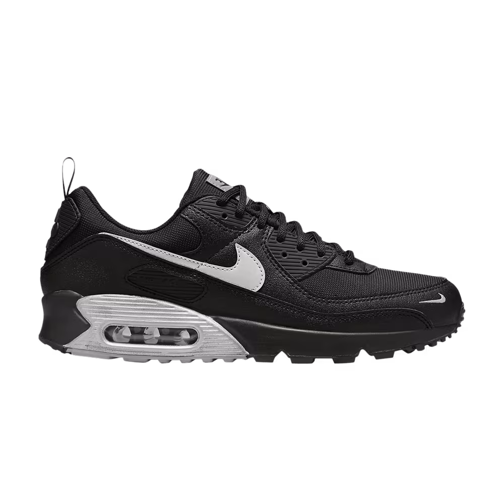 Nike Air Max 90 Black Metallic Silver