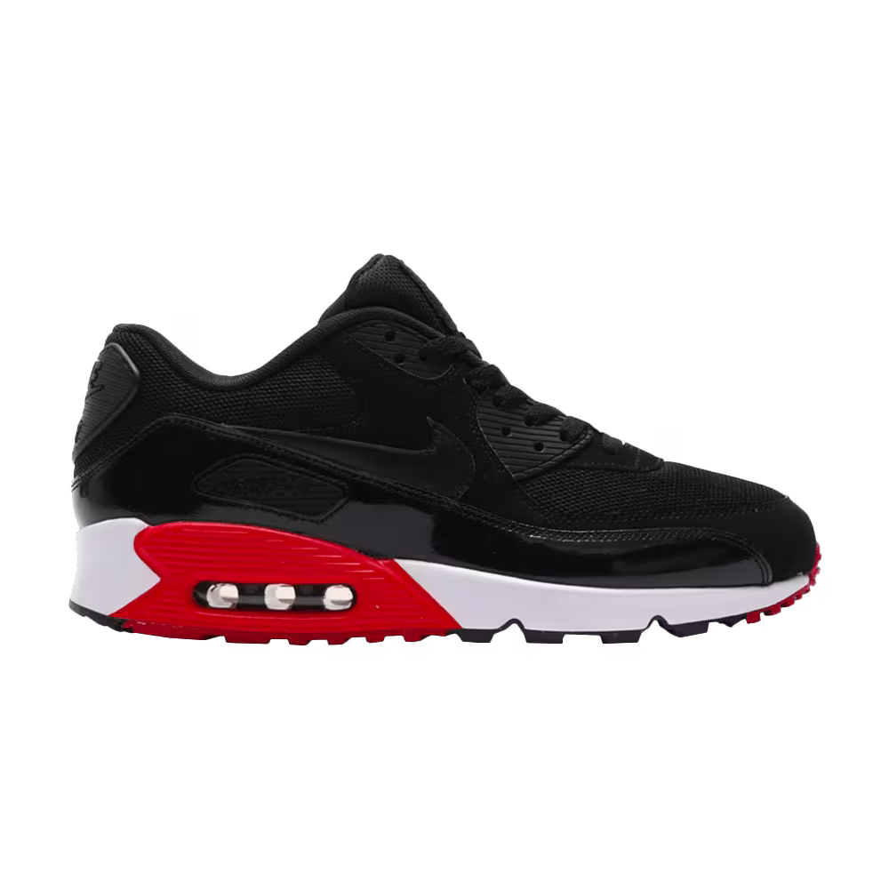 Nike Air Max 90 Essential Black Gym Red
