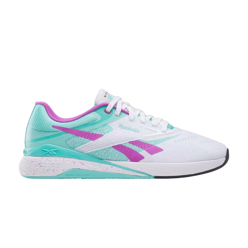 Reebok Nano X5 White/Ai Aqua/Purple Rave