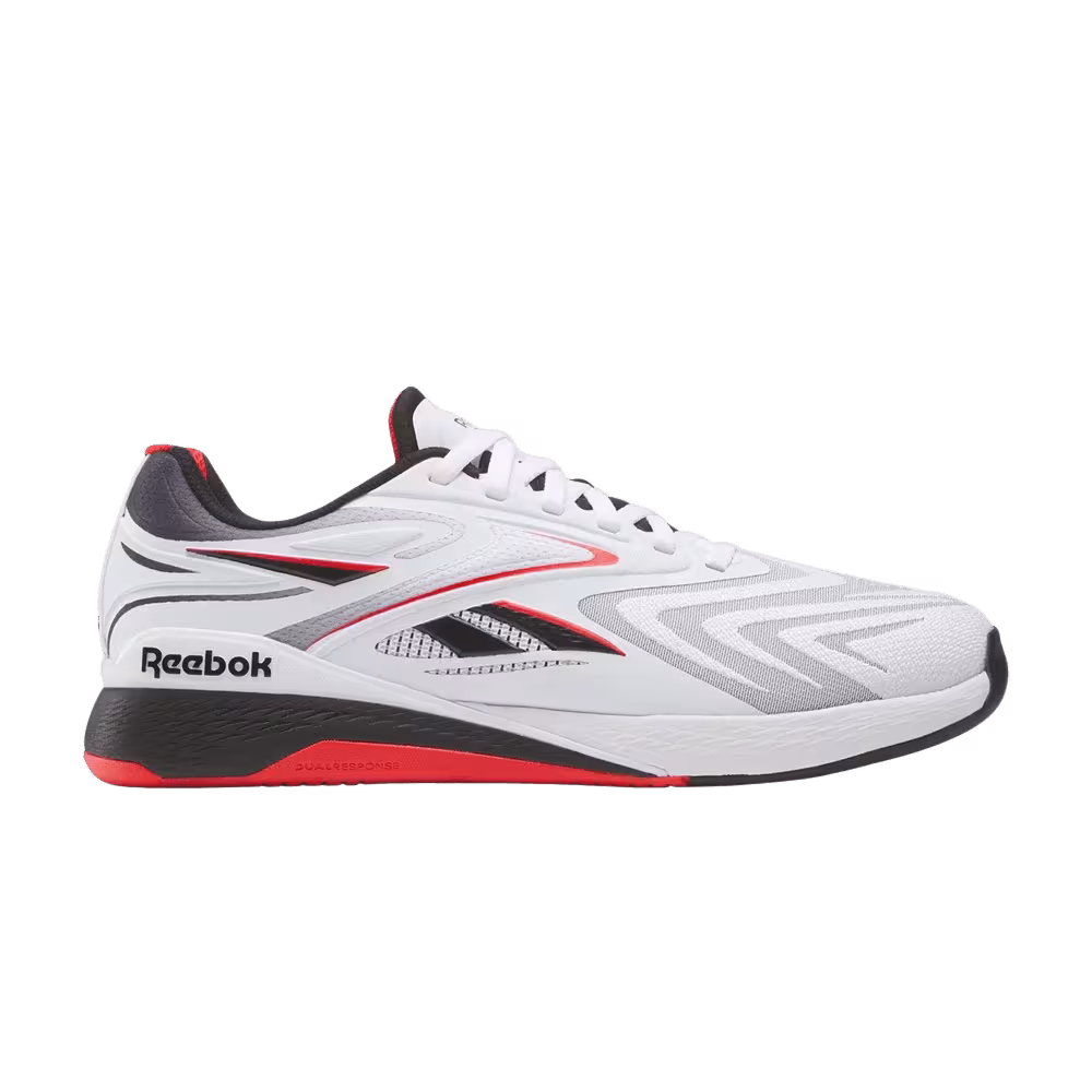 Reebok Nano X5 Edge White Black Sport Red