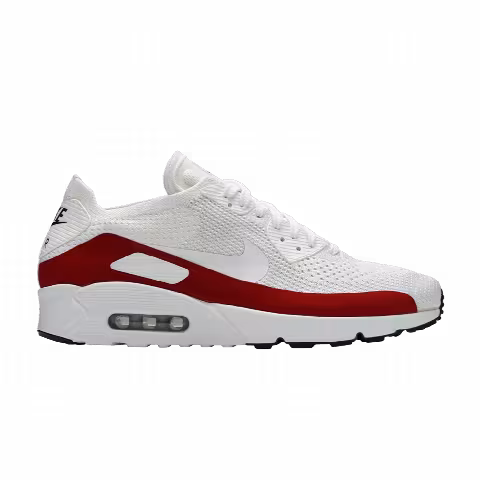 Nike Air Max 90 Ultra 2.0 Flyknit 'White Red'