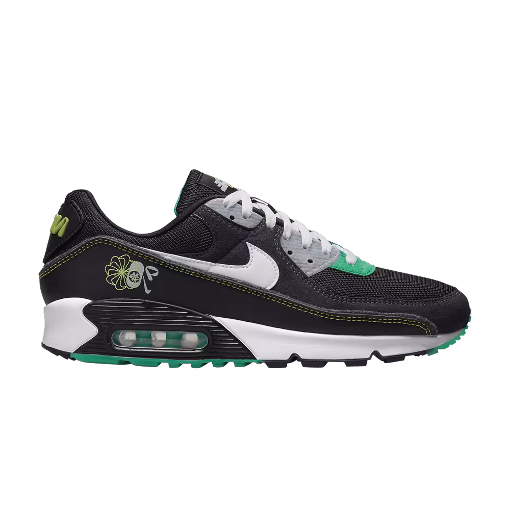 Nike Air Max 90 SE Swoosh Fiber - Black