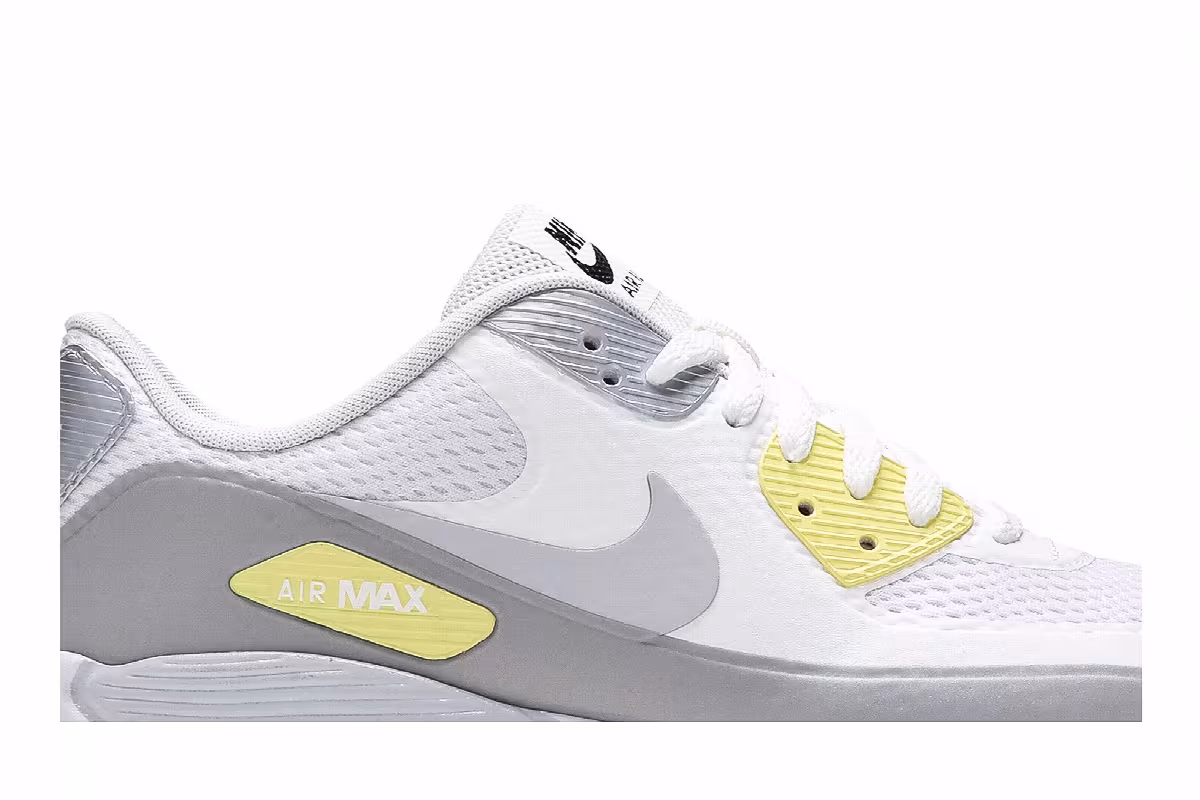 Nike Air Max 90 Golf White Metallic Platinum, view 3
