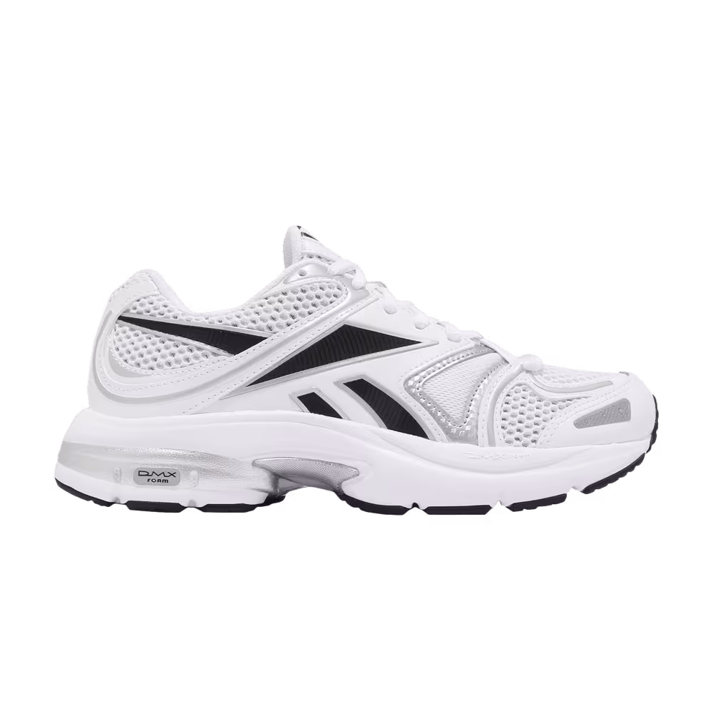 Reebok Premier Road Plus 6 White Silver Metallic