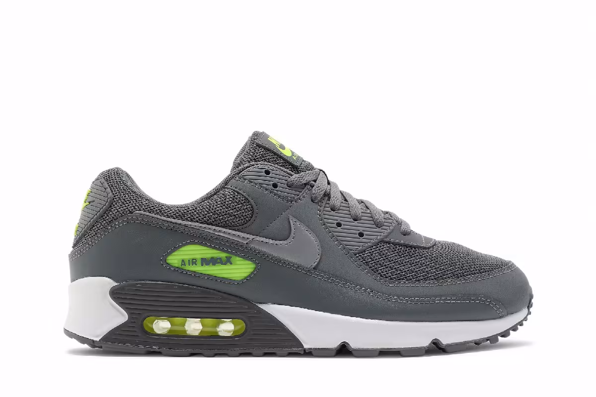 Nike Air Max 90 Smoke Grey Volt, view 2