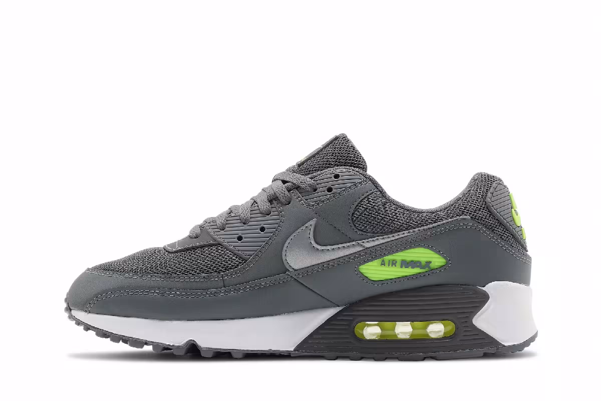 Nike Air Max 90 Smoke Grey Volt, view 4