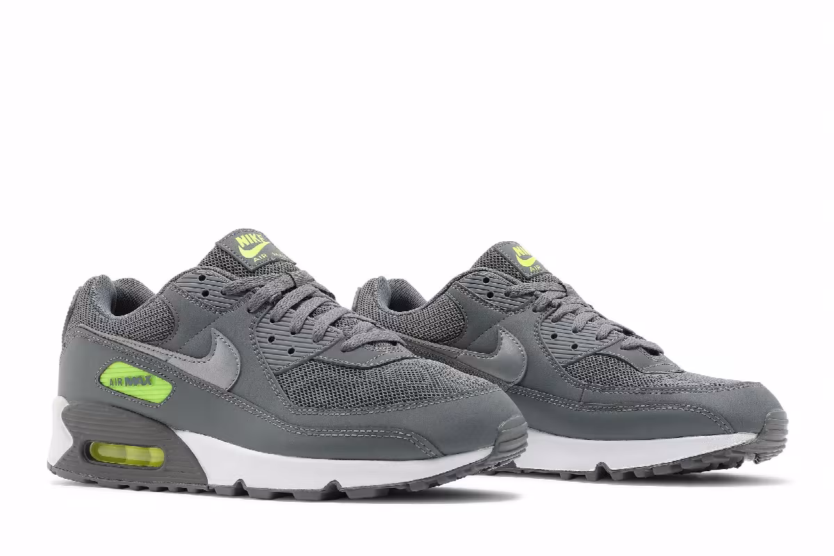 Nike Air Max 90 Smoke Grey Volt, view 9