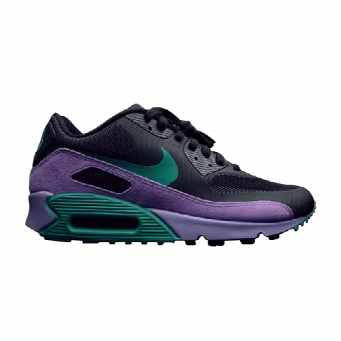 Nike Air Max 90 Premium 'Black Stadium Green Violet'
