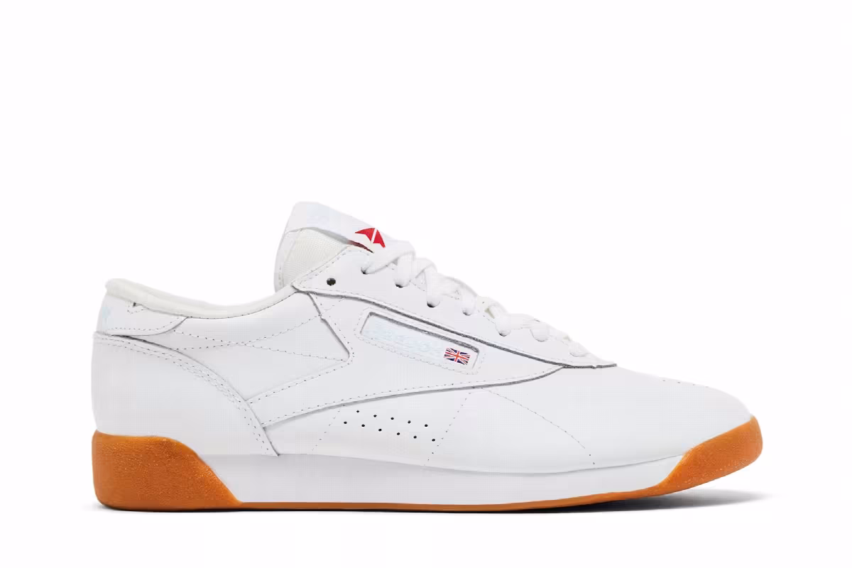 Reebok Women's Freestyle Low White Gum, view 2