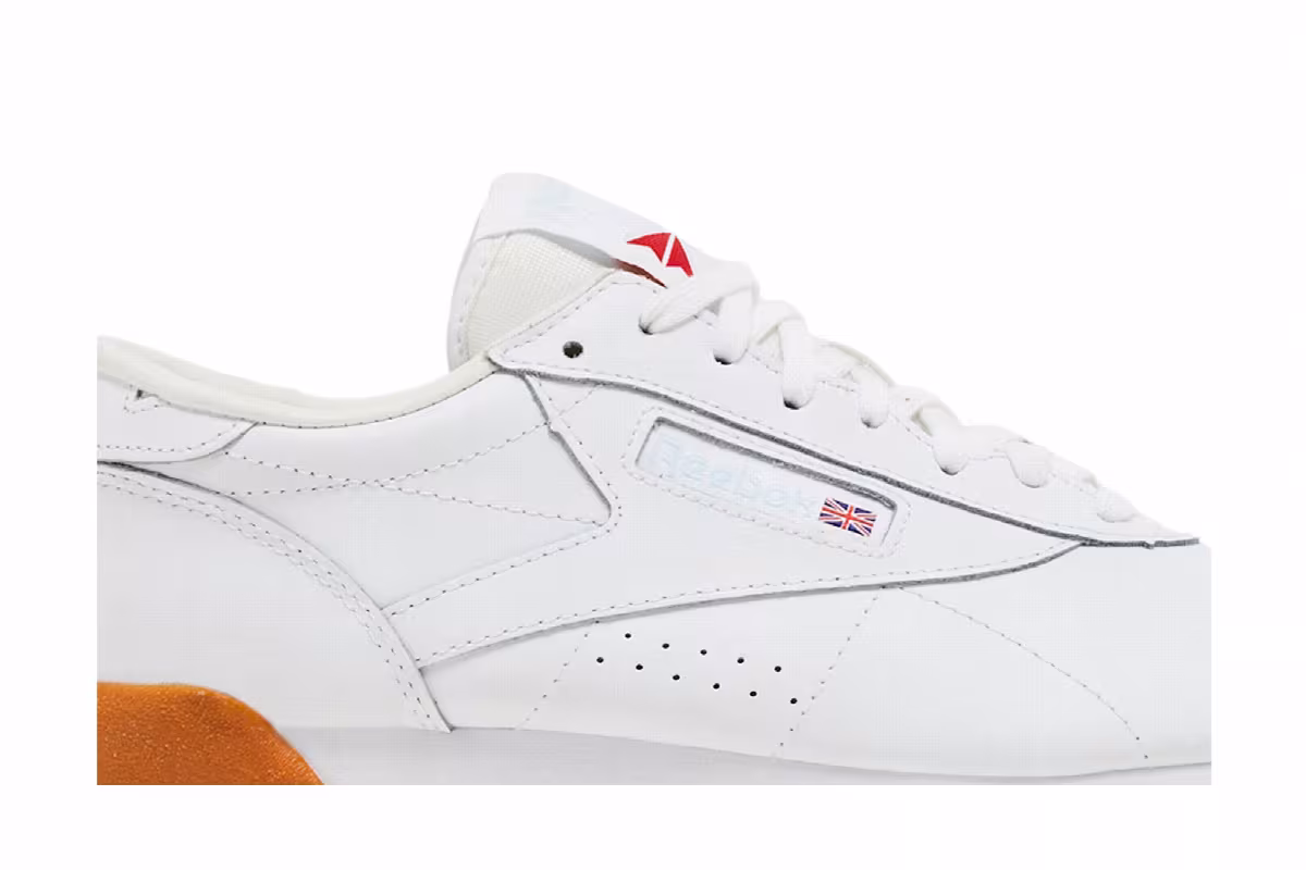 Reebok Women's Freestyle Low White Gum, view 3
