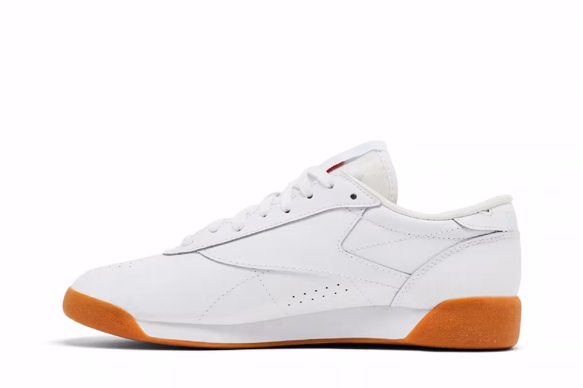 Reebok Women's Freestyle Low White Gum, view 4