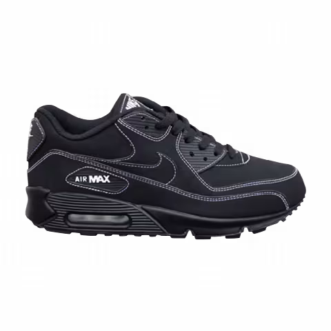 Nike Air Max 90 'Black White Stitching'