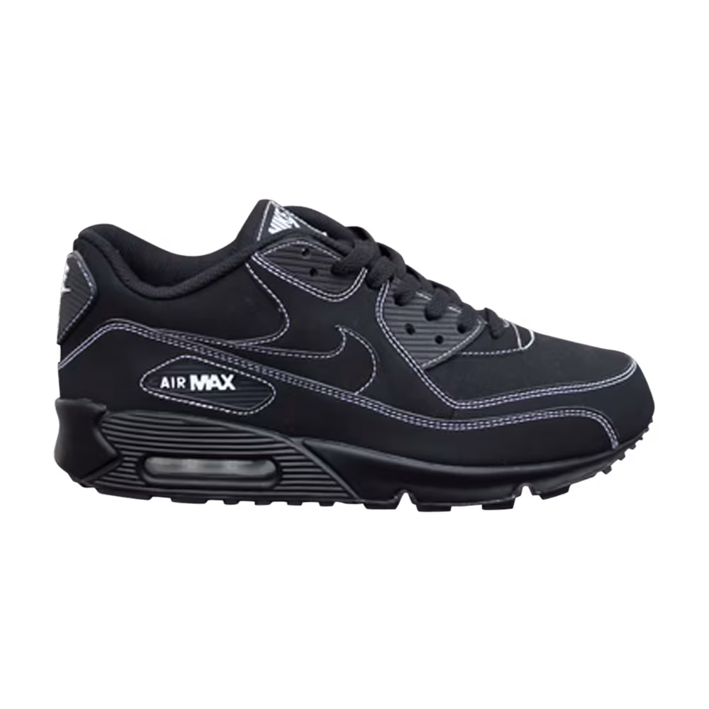Nike Air Max 90 Black White Stitching