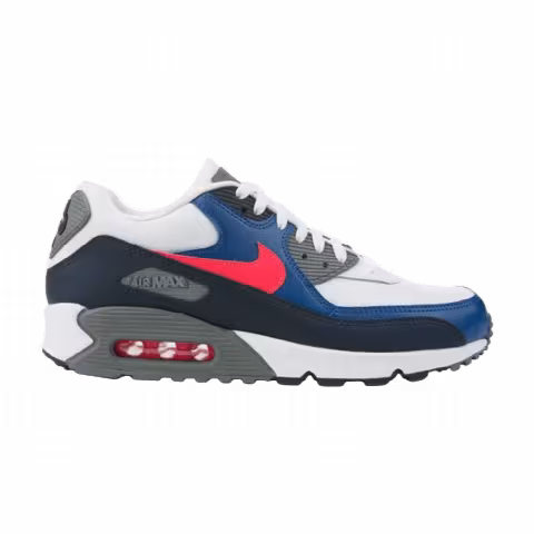 Nike Air Max 90 Essential 'White Solar Red Obsidian'