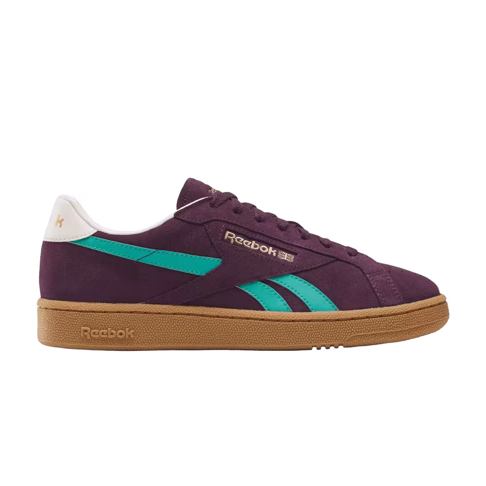 Reebok Club C Grounds Midnight Plum/Unleashed Green/Black