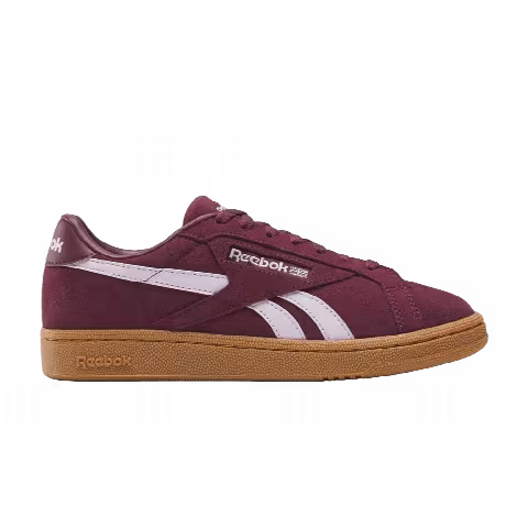 Reebok Wmns Club C Grounds 'Black Cherry/Black Cherry/Digital Gleam'