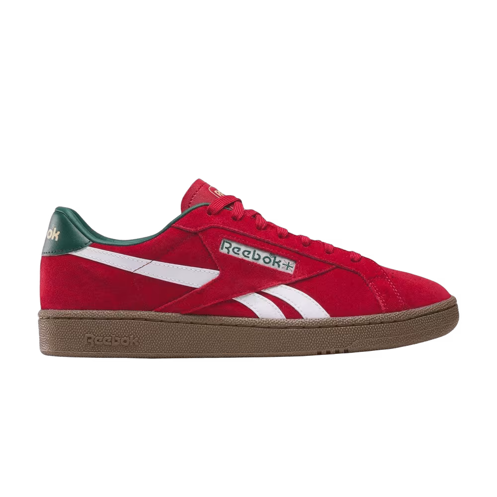 Reebok Club C Grounds UK Flashred