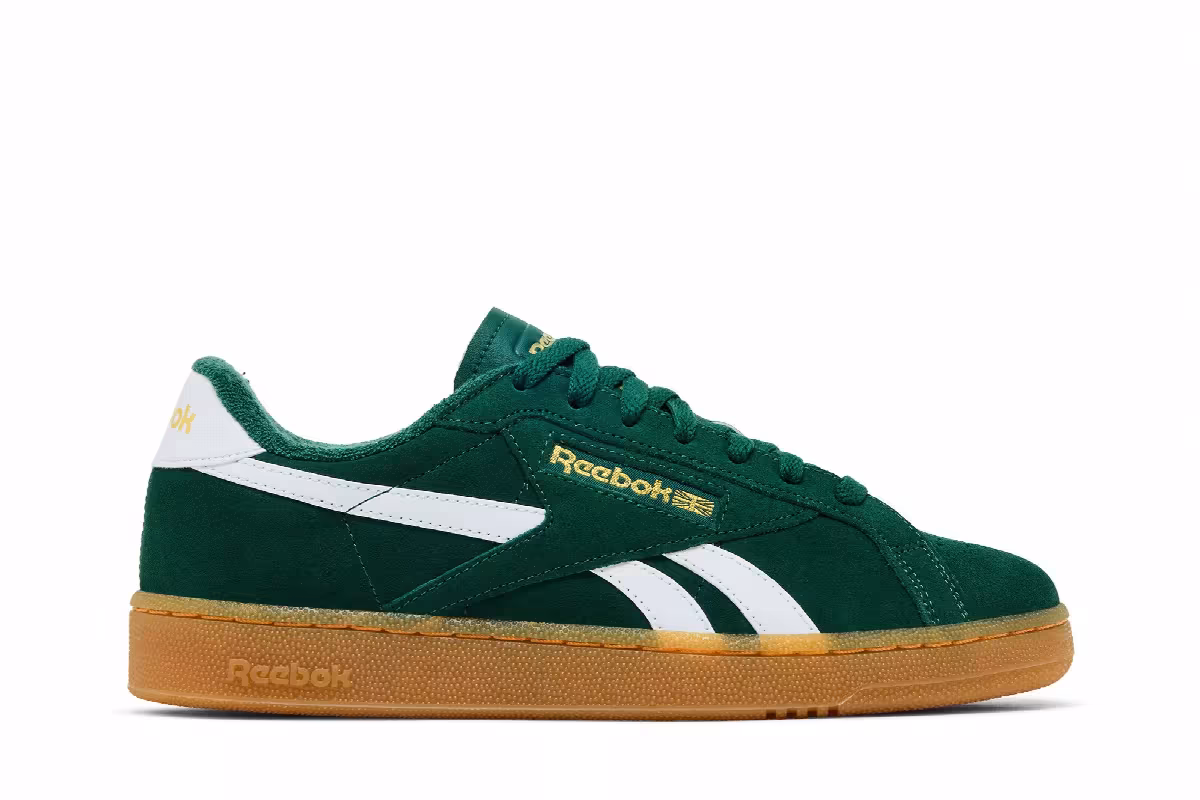 Reebok Club C Grounds UK Dark Green Gum, view 2