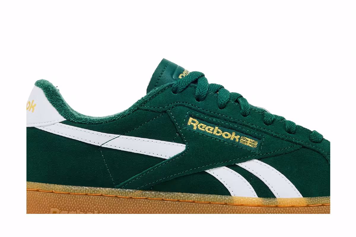 Reebok Club C Grounds UK Dark Green Gum, view 3