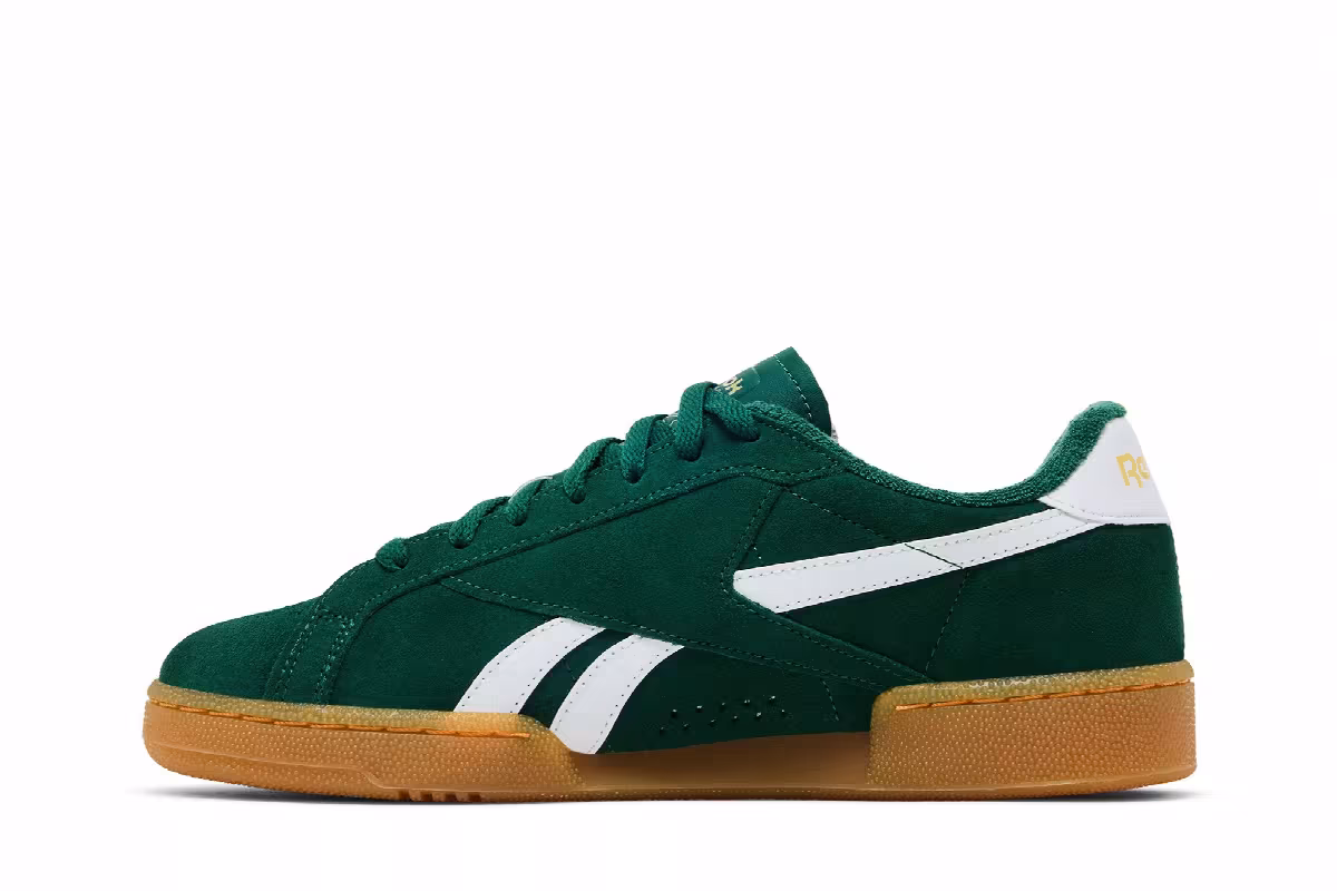 Reebok Club C Grounds UK Dark Green Gum, view 4