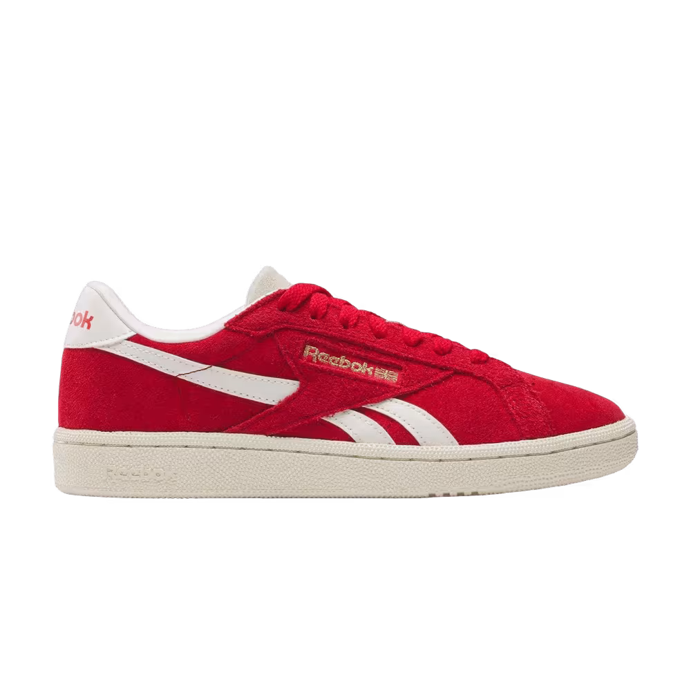 Reebok Women's Club C Grounds Vector Red/Paper White/Chalk