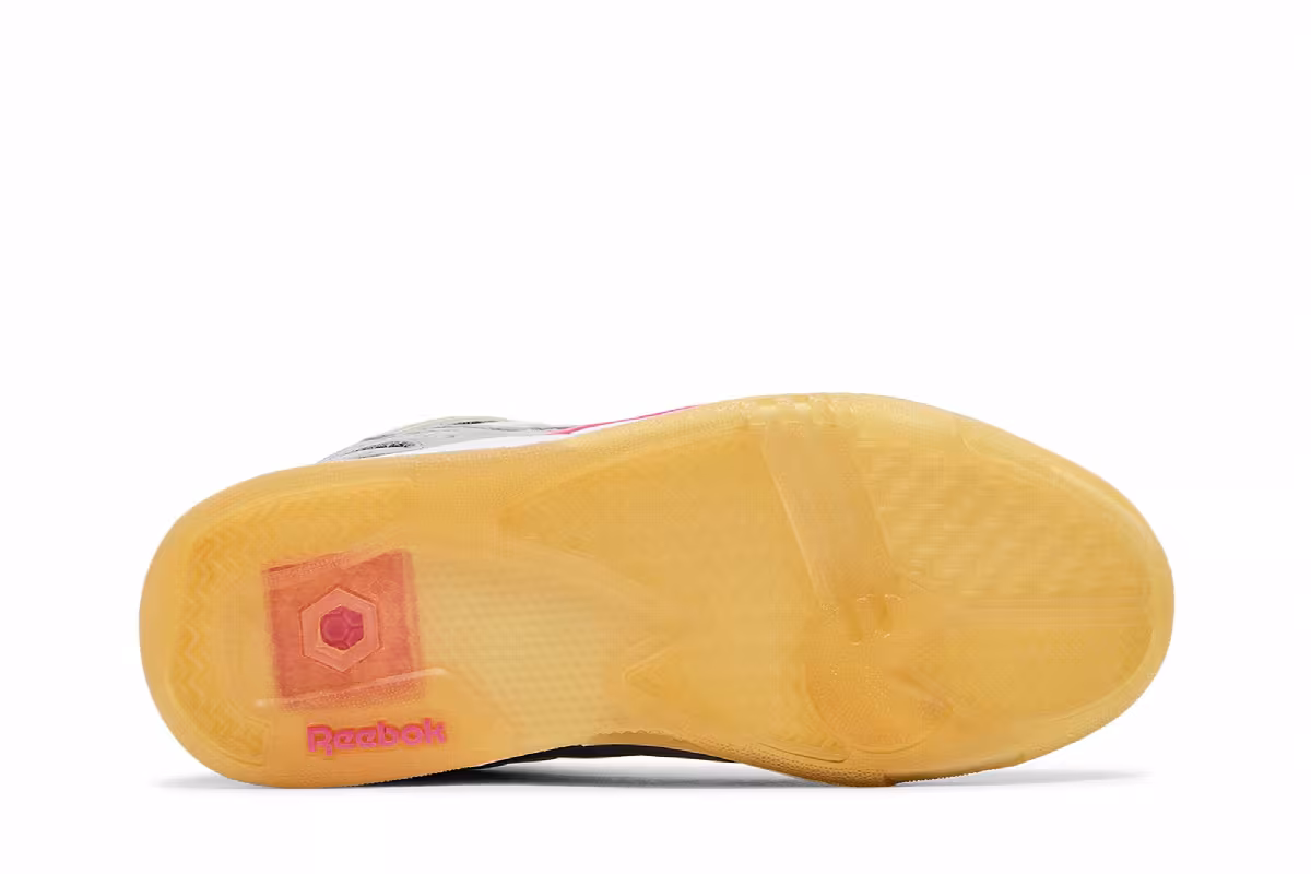 SoleBox x Reebok Pump Omni Lite Grey Pink, view 5