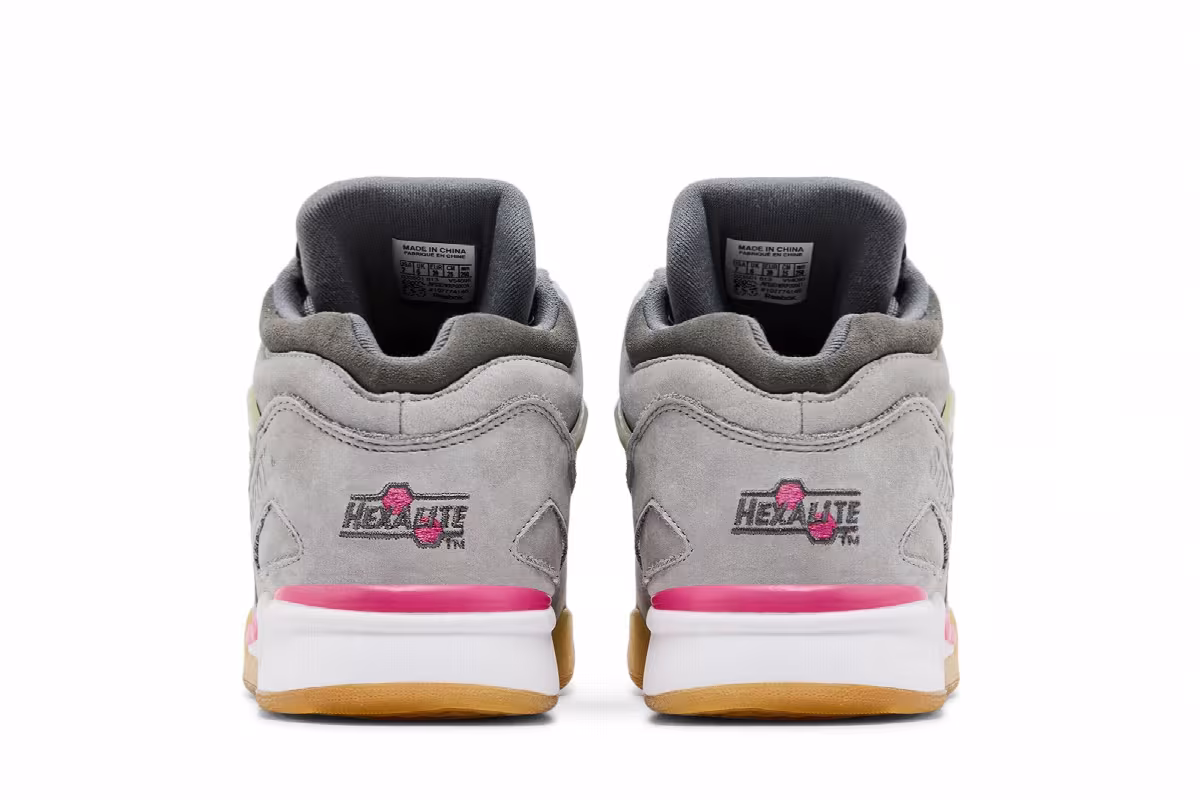 SoleBox x Reebok Pump Omni Lite Grey Pink, view 7