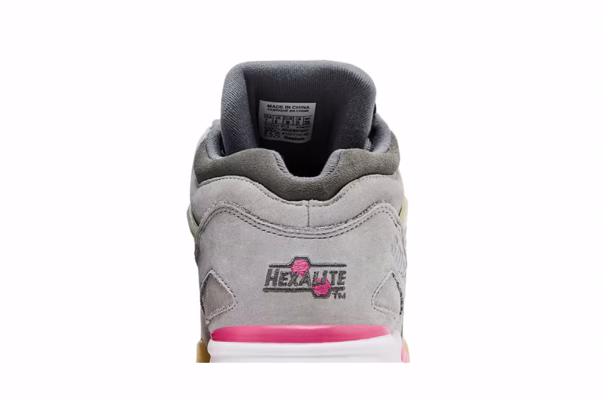 SoleBox x Reebok Pump Omni Lite Grey Pink, view 8