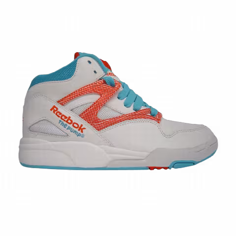 Reebok Pump Omni Lite Hex Stor 'White Light Blue Paprika'