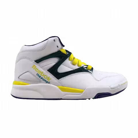 Reebok Pump Omni Lite 'White Royal Yellow' Sample
