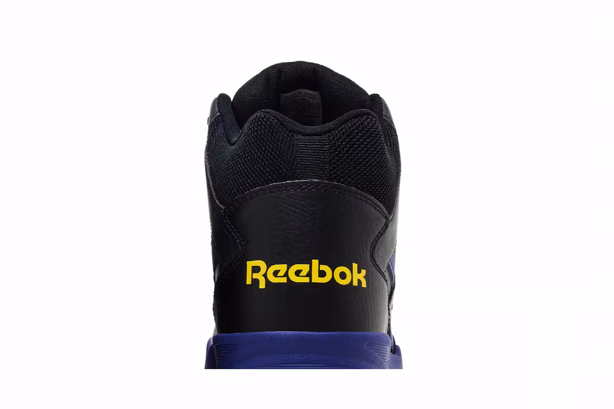 Reebok Royal BB 4500 High 2 Black Always Yellow Bold Purple, view 8
