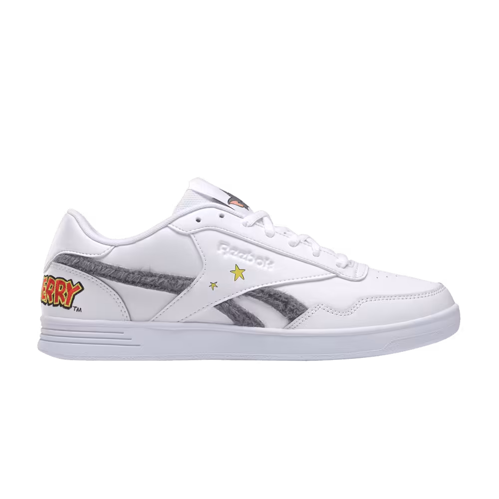 Tom & Jerry x Reebok Royal Techque T White Grey