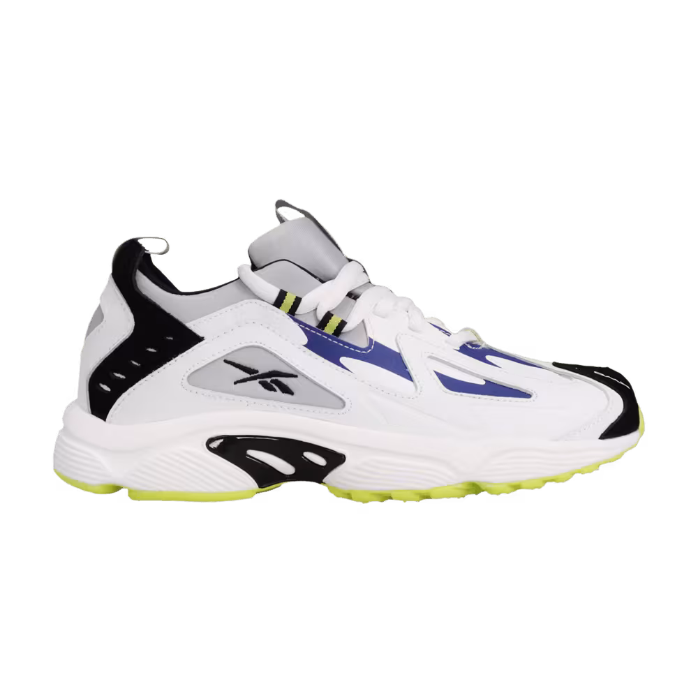 Reebok DMX Series 1200 LT White Blue Lime