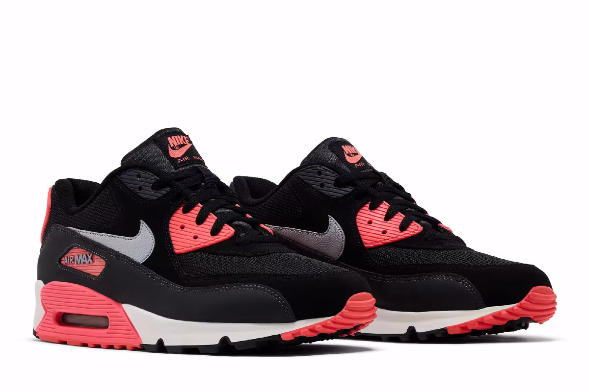 Nike Air Max 90 Essential Black Infrared 2013, view 9