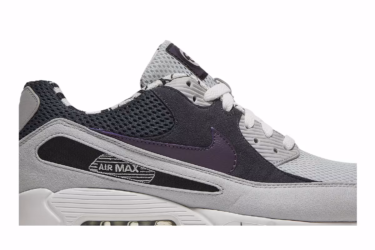 Nike Hitomi Yokoyama x Air Max 90 Current Neutral Grey, view 3