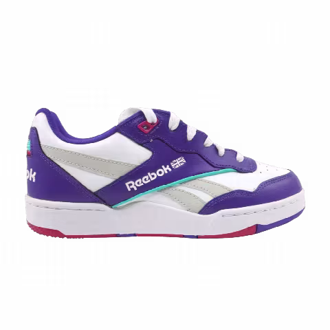 Reebok BB4000 2 'White Team Purple Cyber Mint'