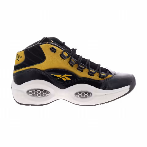 BAIT x Peanuts x Reebok Question Mid 'Black Boldly Yellow'