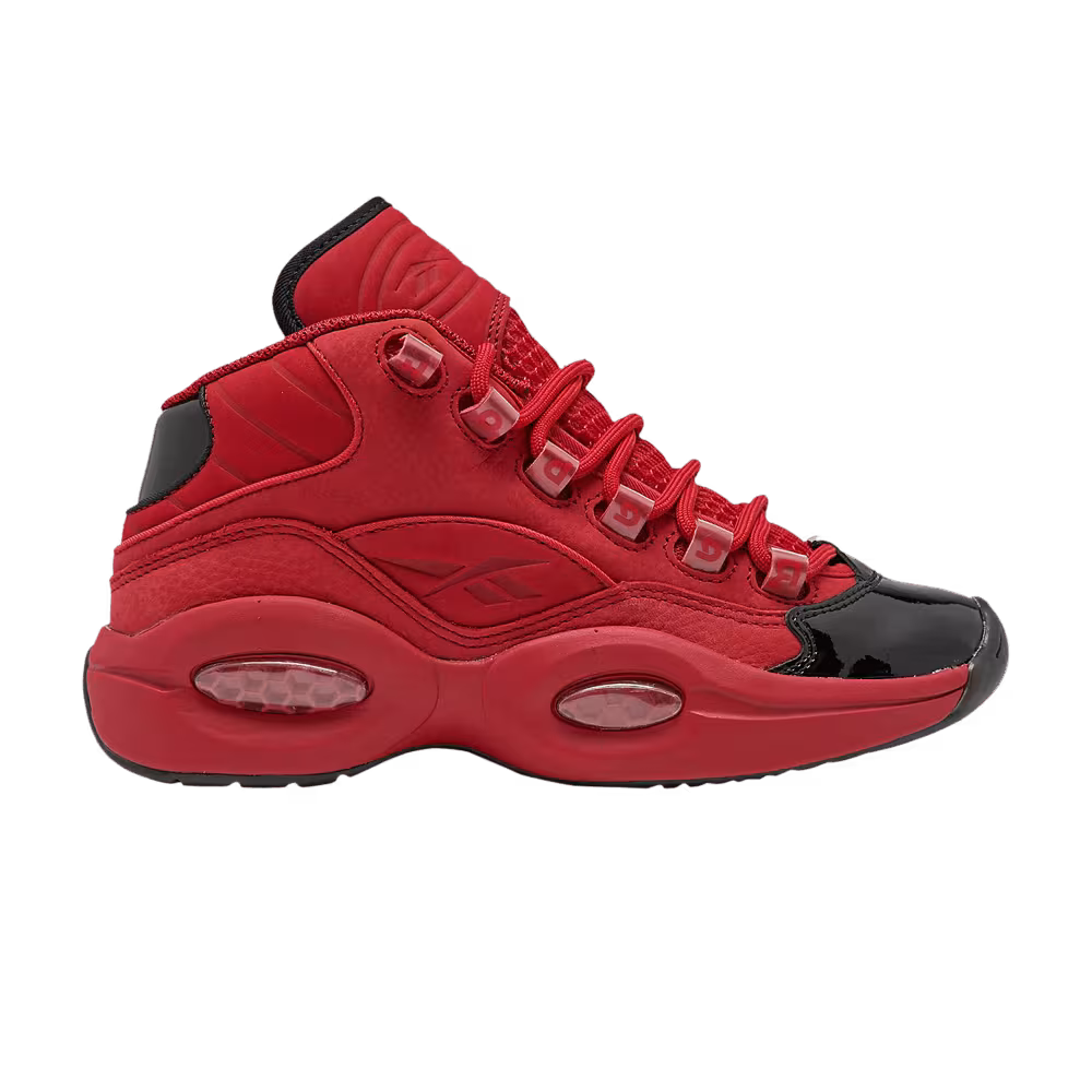 Reebok Question Mid Big Kids Heart Over Hype