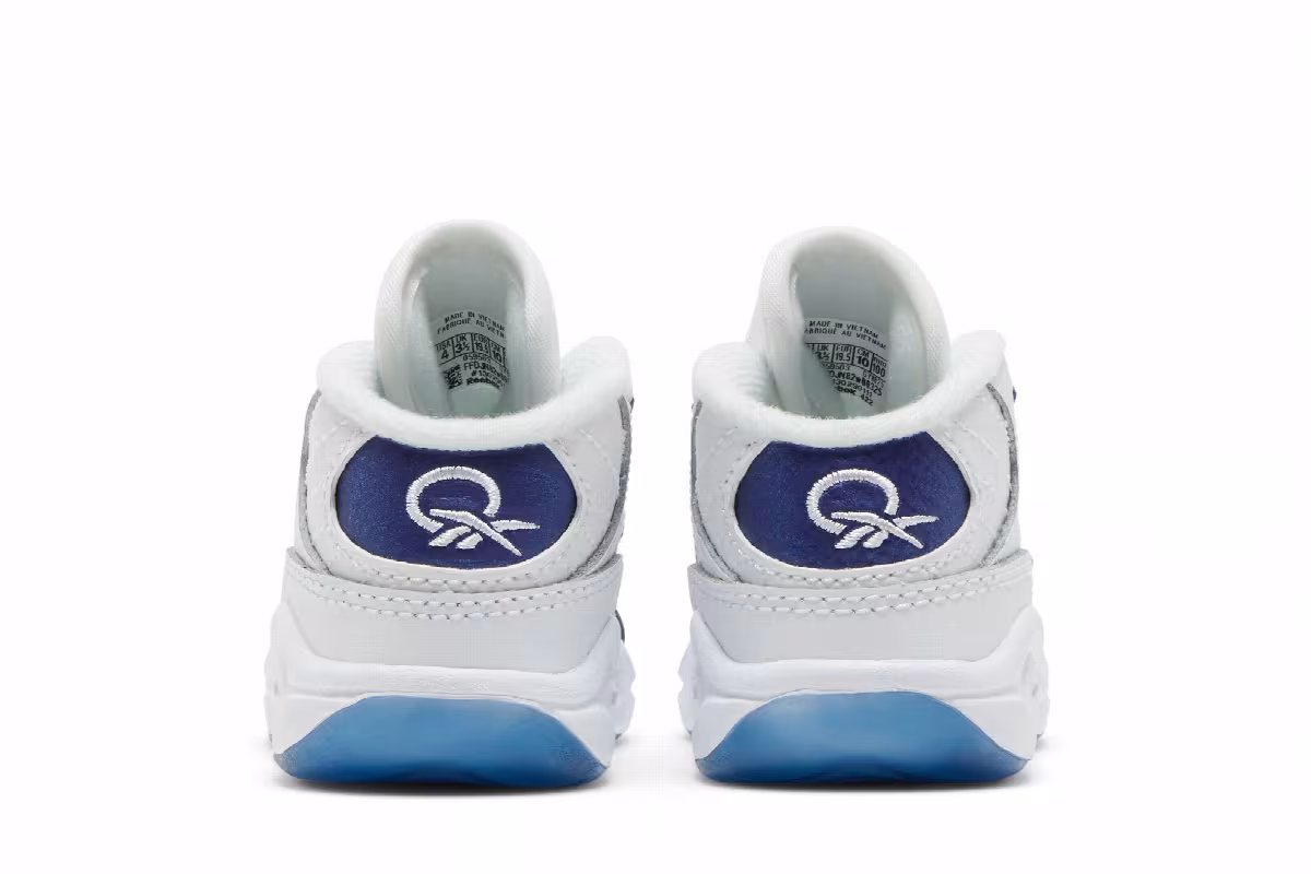 Reebok Question Mid Toddler Blue Toe 2022, view 7