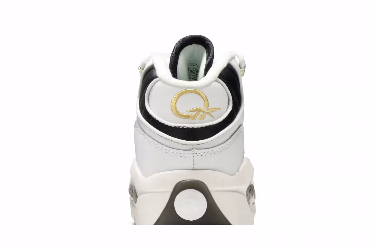 Reebok Question Mid J Black Toe, view 8
