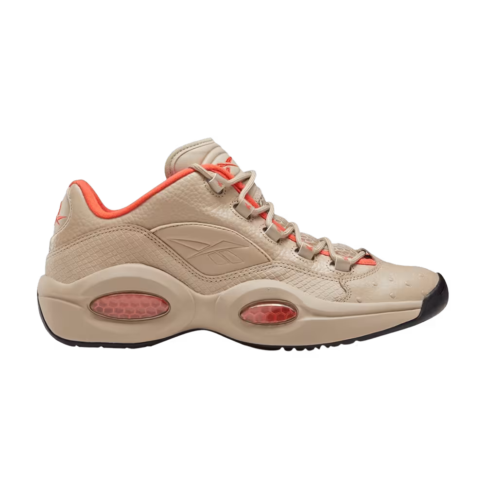 Reebok Question Low Exotic Leathers