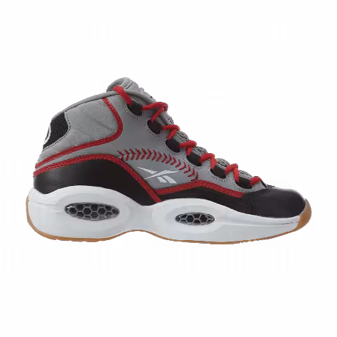 Reebok Question Mid Practice Big Kids 'Grey Gum'
