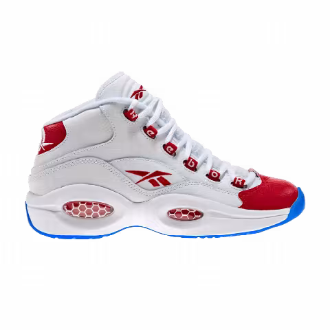 Reebok Question Mid GS 'White Pearlized Red'