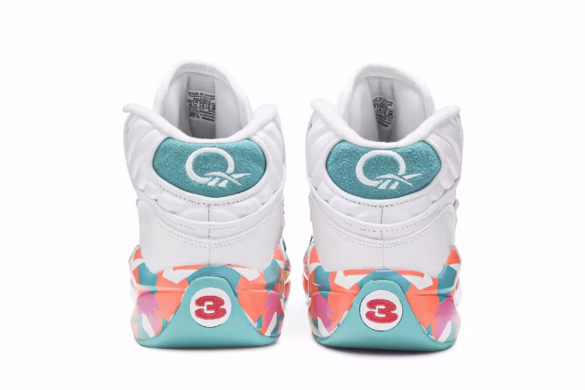 Reebok Question Mid White Noise, view 7