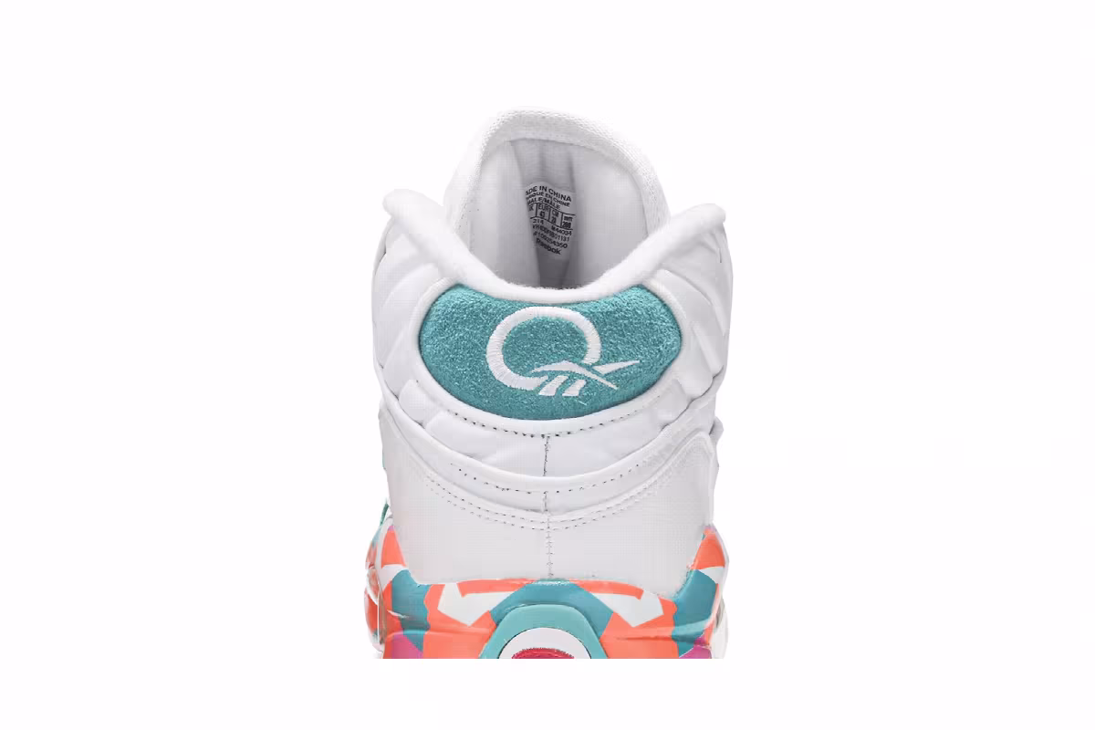Reebok Question Mid White Noise, view 8
