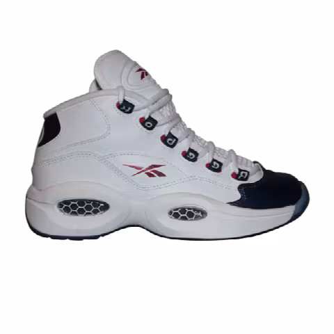 Reebok Question Mid GS 'White Pearlized Navy'