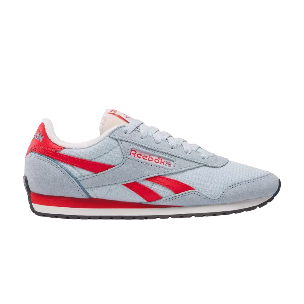 Reebok Women's Classic AZ Ice Blue Sport Red Washed Black