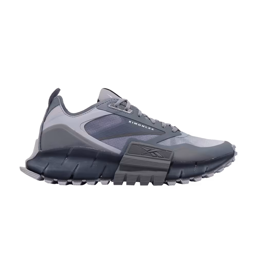 Ximon Lee x Reebok Zig Kinetica Horizon Edge Snake Pack - Metallic Grey Navy